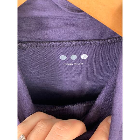 Three Dots Women's Turtleneck Pullover Sweater Long Sleeve Purple Size XL - Picture 8 of 10